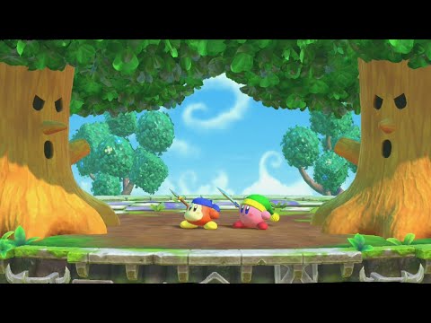 Twin Woods Boss Fight - Kirby Fighters 2