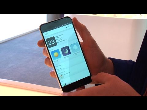 Meizu Pro 5 shows off its Ubuntu software