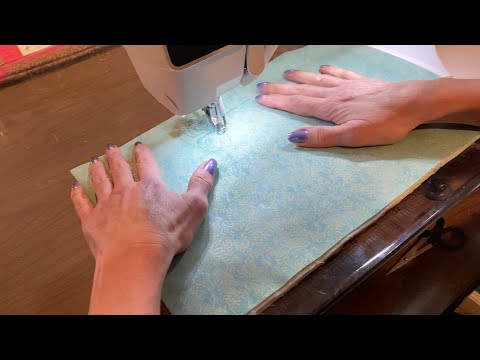 Free motion quilting with PFAFF