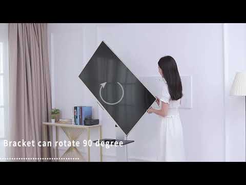 T009,TV Cart，Mobile TV Stand，Floor TV Trolley