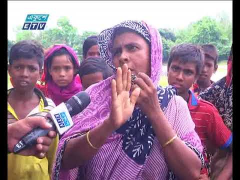 টংকাবতী খালে বালু উত্তোলন : ভাঙনের কবলে মানুষের বসতবাড়ী, ফসলি জমি