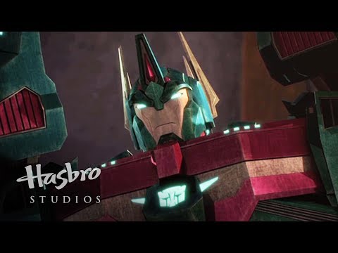 Transformers Prime: Odjuret jÃ¤gare - Ultra Magnus fÃ¤ bite | Transformers Official