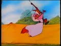 Original VHS Opening Walt Disney Cartoon Classics Limited Gold Edition Minnie UK Retail Tape