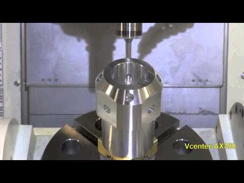 Victor Taichung Vcenter AX350 5 axis machining 4+1 axis machning