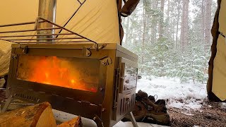 Extreme Cold Winter Camping Story