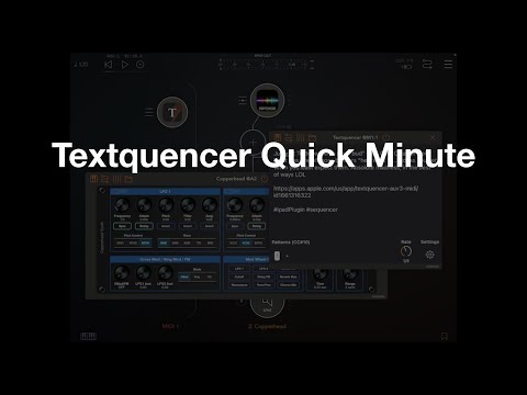 Textquencer Quick Minute