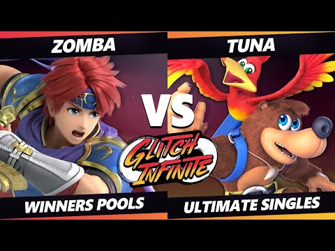 Glitch Infinite - Zomba (Roy) Vs. Tuna (Banjo) - SSBU Ultimate Tournament
