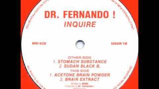 Dr Fernando - Sudan Black B (Inquire EP) (1992)