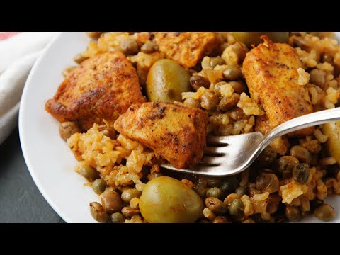 Arroz con Pollo (Puerto Rican Chicken and Rice)