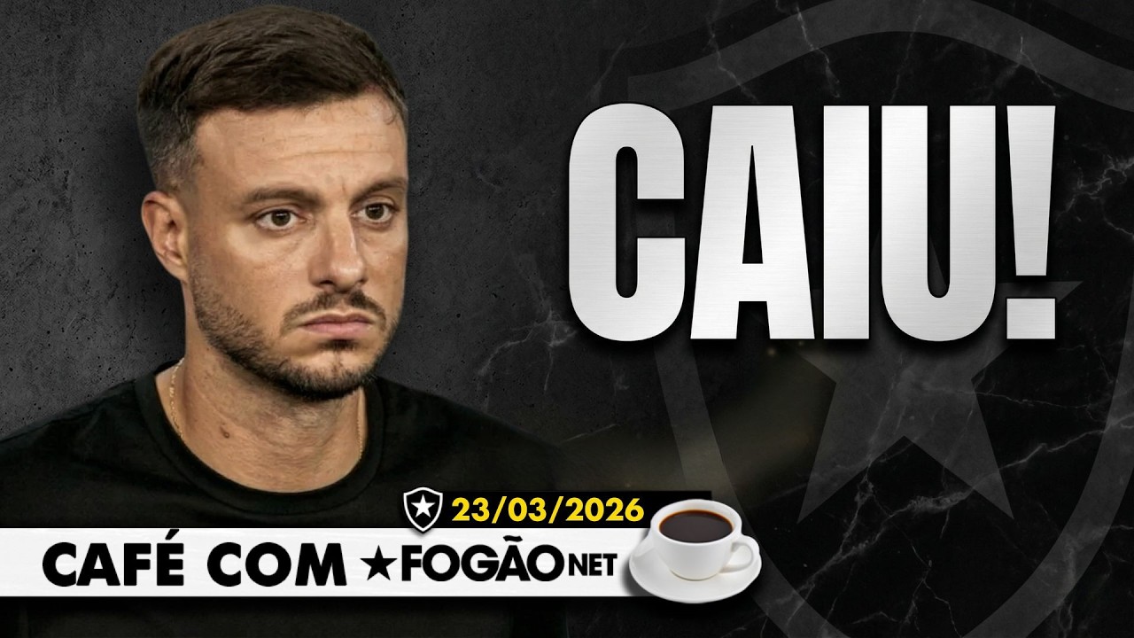 LIVE CAFÉ COM FOGÃONET | Botafogo demite Anselmi e busca novo treinador; Crespo é avaliado