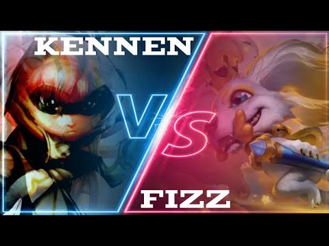 Kennen VS Fizz (Mid) | Solo Q | KDA 6/2/16 | League of Legends | Full Gameplay