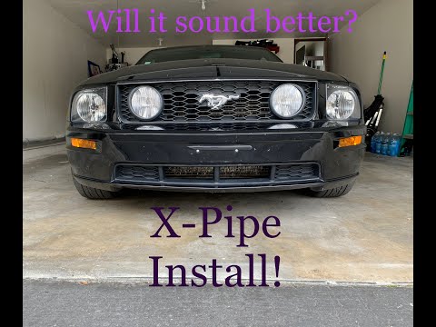 Installing an Xpipe(with cats) on my Project Mustang. Does it sound better?