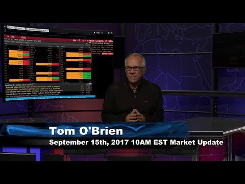 September 15th 10AM EST Market Update with Tom O'Brien on TFNN