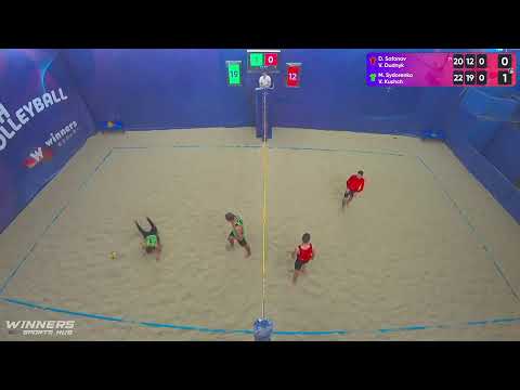 21:35 D. Safonov / V. Dudnyk - M. Sydorenko / V. Kushch 19.10.2022 | Winners Beach Volleyball