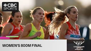 Women's 800m track final on Day 8 of 2026 Commonwealth Games in Glasgow