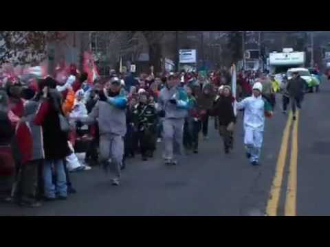 "J'Imagine" par Annie Villeneuve (Vancouver 2010 Video Musique: Relais de la Flamme Olympique)