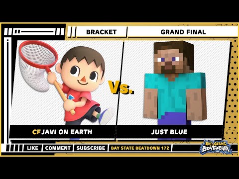 Bay State Beatdown 172 - Grand Final - JAVI ON EARTH (Villager) VS Just Blue (Steve) - SSBU Singles