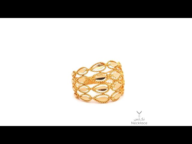 خاتم ذهب عيار 21 (RN.5183)