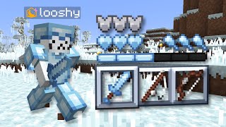 the best winter texture pack - looshy winter mode