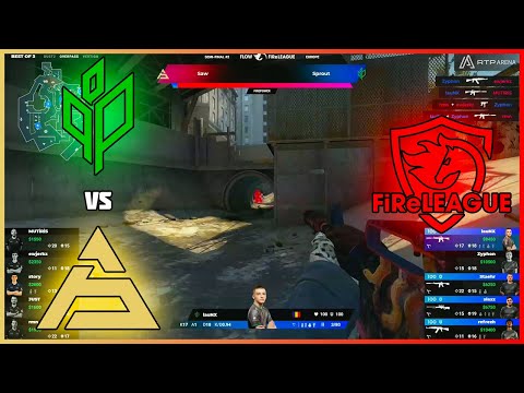lauNX + Sprout vs SAW | Flow FiReLEAGUE 2022 EU Closed QUAL - HiGHLiGHTS | CSGO