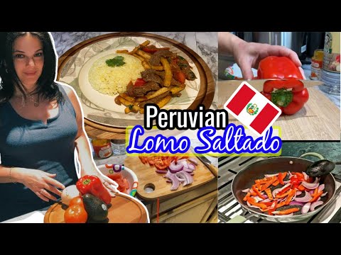 Peruvian Lomo Saltado Recipe & Aji Verde Green Hot Sauce l Delicious, & Easy Dinner Idea!