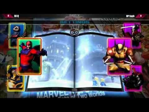 Curleh Mustache East 5 Qualifer - UMVC3 - DJ Q vs HP Euph