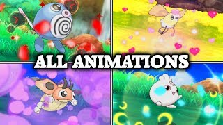 Pokémon Sun & Moon - All Pokéball Release Animations