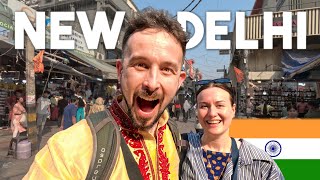 Travel vlog - Our FIRST IMPRESSIONS Of Delhi, India SHOCKED Us! ๐ฎ๐ณ