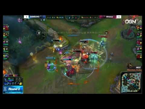 SSG vs AFS Highlights Game 3 LCK Champions Summer Regional Qualifier 2016 Samsung vs Afteeca Freecs