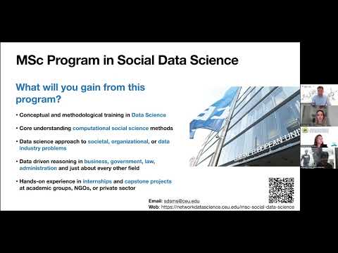 Social Data Science, Central European University, Vienna