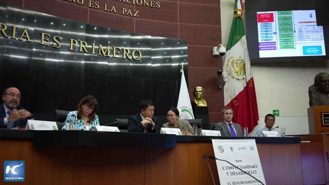 Senadores y expertos en México destacan el confucianismo en el desarrollo de China