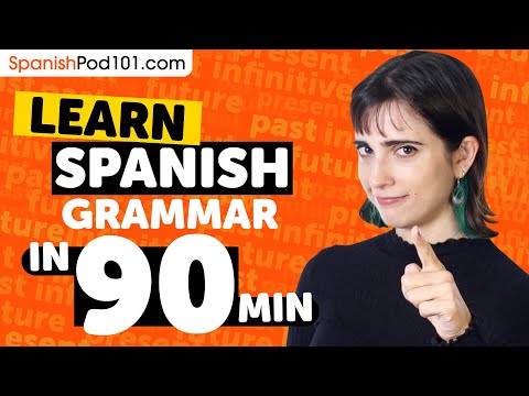 Learn Spanish Grammar in 1 Hour - ALL the Basics Beginners Need [Grammar]