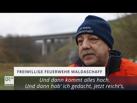 Feuerwehrmann Rudi Heimann hat Gaffer angespritzt und heute eine Botschaft für sie | BR24