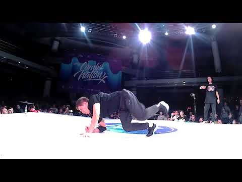 Top8 Tricks - BBoy GodHand(PSD) Vs BBoy Damir(OBC) at ComboNation X ,2018