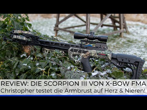 Crossbow Review: Compoundarmbrust Scorpion III von X-BOW FMA im Speed Test