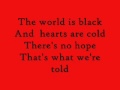 good charlotte the world is black lyrics 