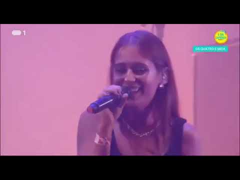 Os Quatro e Meia ft  Carolina de Deus   Talvez Live Sol da Caparica