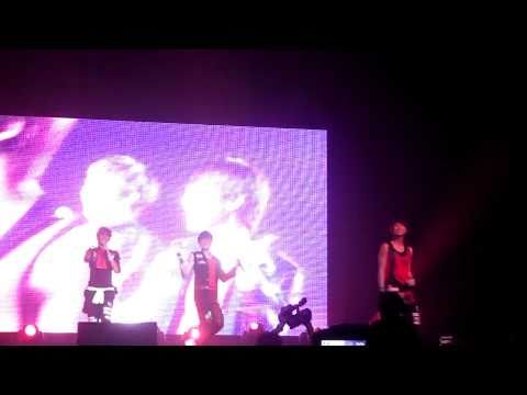 110910 ZE:A KwangHee, MinWoo & HeeChul - Magic Girl, S'pore Showcase