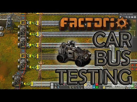 FACTORIO 0.17 | Car Bus Testing - Episode 18