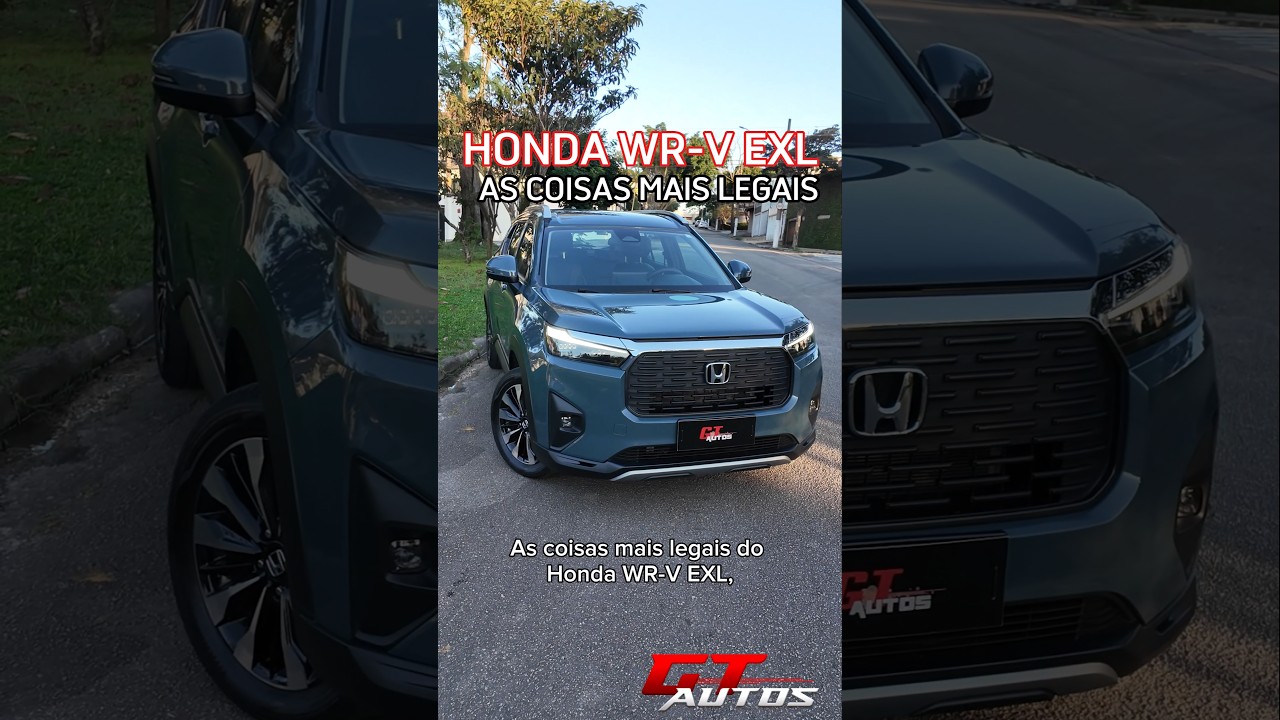 As coisas mais legais do Honda WR-V EXL 1.5 CVT! #shorts