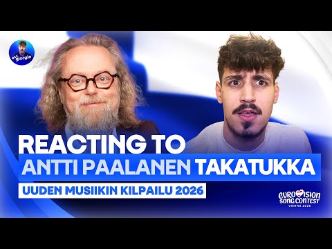 Reacting to TAKATUKKA by Antti Paalanen (Finland 🇫🇮 UMK 2026)