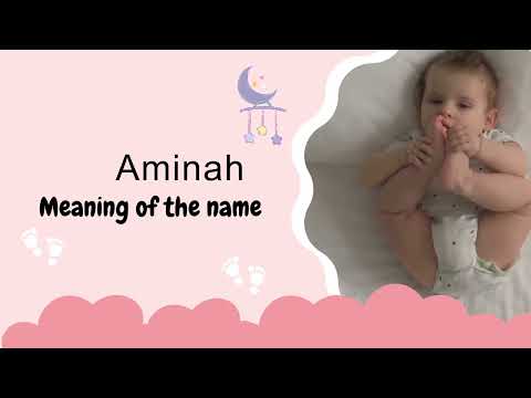 Aminah baby name meaning, Origin and Popularity