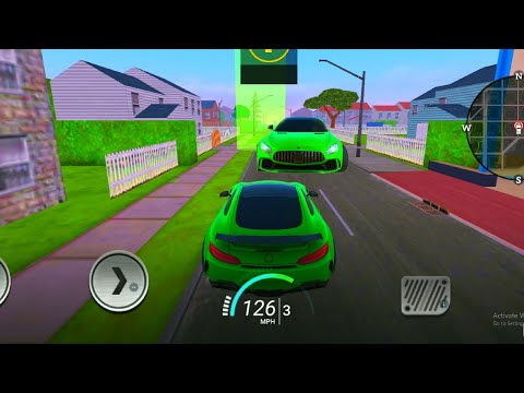 Drive For Speed: Simulator GREEN MERCEDES Car Driving | Unlocked ALL CARS - Android GamePlay