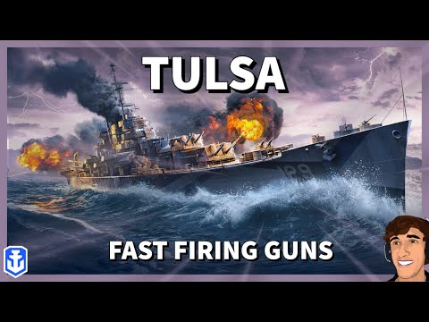Tulsa, Vanilla...but Gets the Job Done in World of Warships Legends 4K