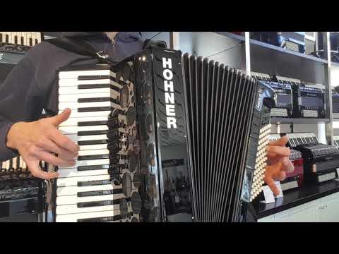 Hohner Amica III 72 Design 2 gebraucht Klangbeispiel Akkordeon/Accordion