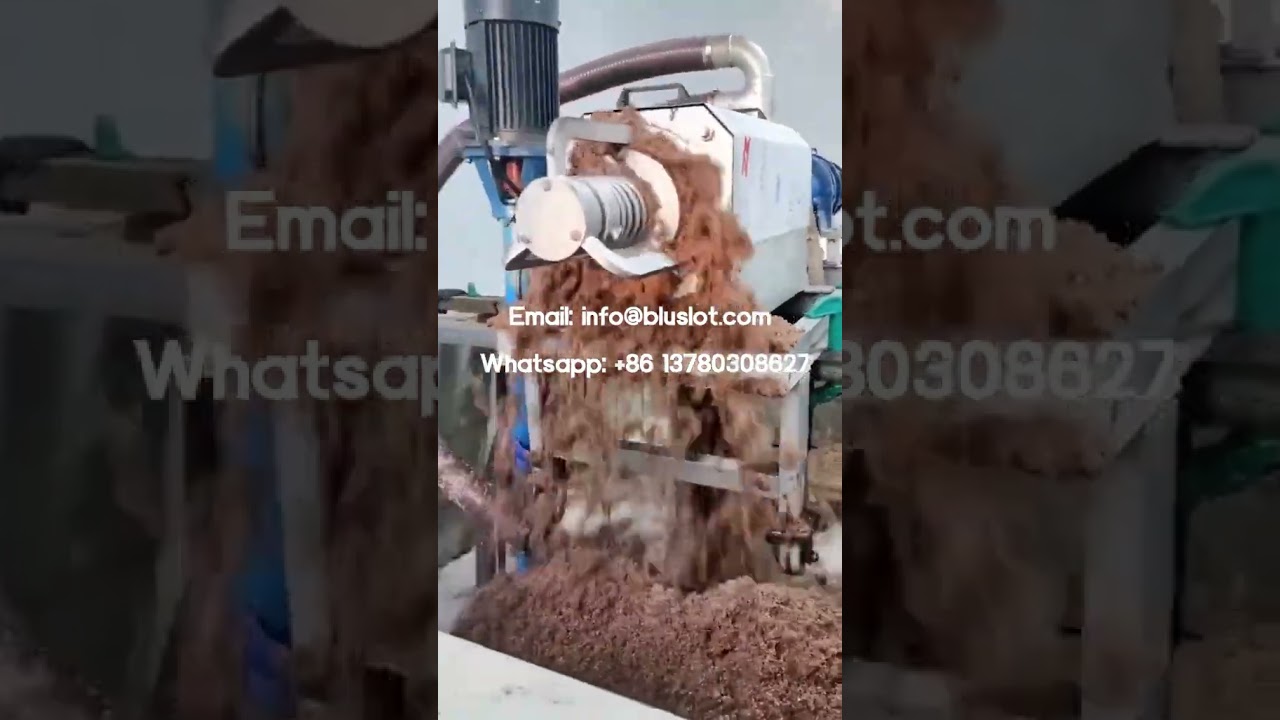 Low Cost Manure Separation Options For Small Farms - Manure Separator - Manure Dewatering Machine