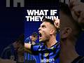What Would Happen If Inter Milan Won The Champions League Soccer Sports Football Intermilan