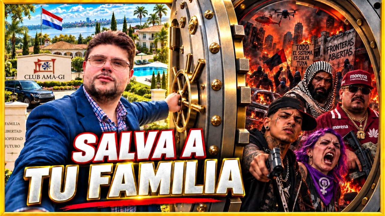 🔴 ¿QUIERES VIVIR en PARAGUAY? 🇵🇾 PROTEGE tu DINERO, tu FAMILIA y tu LIBERTAD 🔑 Club AMA GI explicado