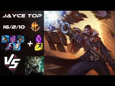 TOP Jayce vs Rengar - NA Challenger Patch 14.14