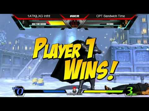 1ATK LXG Infrit Vs. CPT Sandwich Time - UMvC3 (West Coast Rumble Week #1)